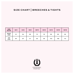 Rijbroek Imperial Riding Bliss FullGrip dames Zwart