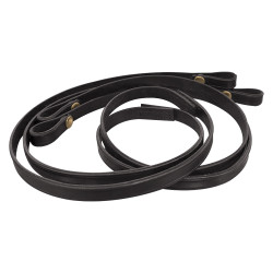 Teugels voor stang- en trenshoofdstel Imperial Riding Hobby Horse Bruin