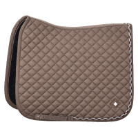 Imperial Riding Basic cotton dressuur zadeldek Stro Bruin