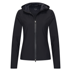 Euro-Star Madeleine dameshoodie Zwart