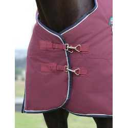ComFiTec Essential Turnout WeatherBeeta 0g deken Bordeaux / marineblauw