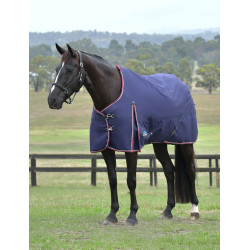 ComFiTec Essential Turnout WeatherBeeta 0g deken Marine / bordeaux Blauw