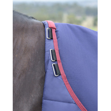 ComFiTec Essential Turnout WeatherBeeta 0g deken Marine / bordeaux Blauw