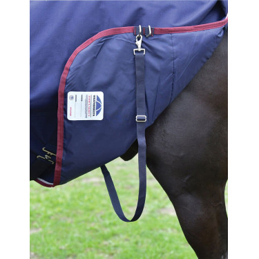 ComFiTec Essential Turnout WeatherBeeta 0g deken Marine / bordeaux Blauw