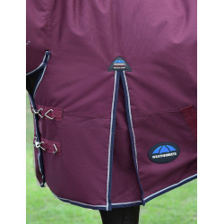 ComFiTec Essential Turnout Weatherbeeta 50g combo deken Bordeaux / marineblauw
