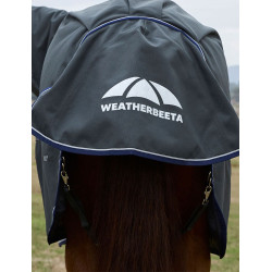 ComFiTec Ultra Turnout Weatherbeeta deken met afneembare hals 100 g Zwart