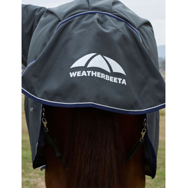 ComFiTec Ultra Turnout Weatherbeeta deken met afneembare hals 100 g Zwart