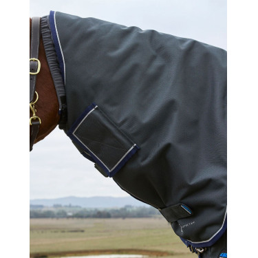 ComFiTec Ultra Turnout Weatherbeeta deken met afneembare hals 100 g Zwart
