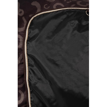 Lichte buitenafdekking Glasgow met halsbedekking Horze Pruim met chocolade Lichte buitenafdekking Glasgow met halsbedekking Horze Pruim met chocolade