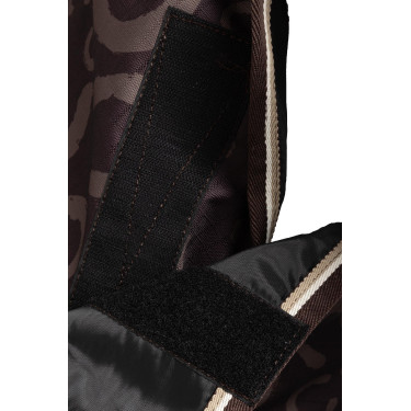 Lichte buitenafdekking Glasgow met halsbedekking Horze Pruim met chocolade Lichte buitenafdekking Glasgow met halsbedekking Horze Pruim met chocolade