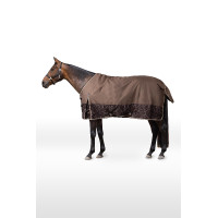 Waterdichte deken Glasgow 100 g Horze Pruim met chocolade