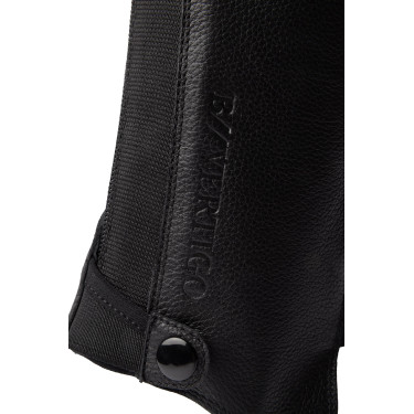 Mini-chaps van leer B Vertigo Chantilly Zwarte schoonheid