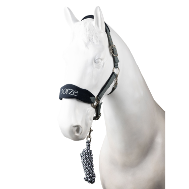 Halster en leadrope Horze Magic Stormgrijs