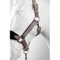 Halster en leadrope Horze Magic Stormgrijs