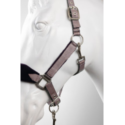 Halster en leadrope Horze Magic Violet vuursteen