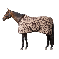 Horze fleece zweetdeken met lange vezels Humus Horze fleece zweetdeken met lange vezels Humus