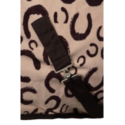 Horze fleece zweetdeken met lange vezels Humus