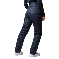 Damesrijbroek met full grip Horze Annica Bosbes Grijs