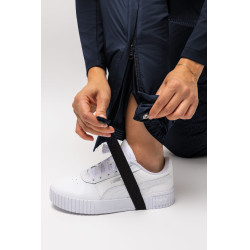 Damesrijbroek met full grip Horze Annica Bosbes Grijs