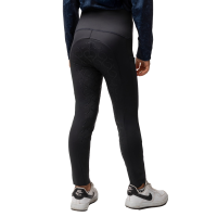 Thermo legging met volledige grip voor kinderen Horze Gillian Donker marineblauw
