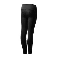 Thermo legging met volledige grip voor kinderen Horze Gillian Zwart