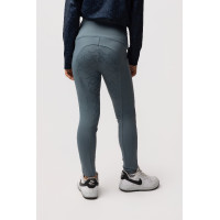 Thermo legging met volledige grip voor kinderen Horze Gillian Donker marineblauw