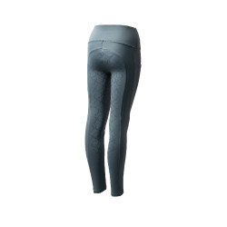 Thermo legging met volledige grip voor kinderen Horze Gillian Stormgrijs