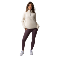 Damespullover en fleece anorak Horze Frieda Jetblauw stremkje Damespullover en fleece anorak Horze Frieda Jetblauw stremkje