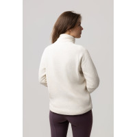 Damespullover en fleece anorak Horze Frieda Jetblauw stremkje Damespullover en fleece anorak Horze Frieda Jetblauw stremkje