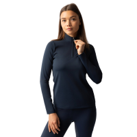 Dames trainingsshirt met lange mouwen Horze Lilian Bosbes Grijs