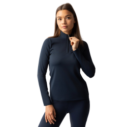 Dames trainingsshirt met lange mouwen Horze Lilian Bosbes Grijs