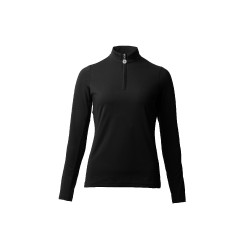 Dames trainingsshirt met lange mouwen Horze Lilian Zwart