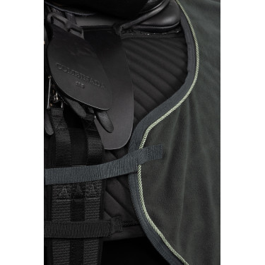 Comfortabele werkdeken voor paard en ruiter B Vertigo Groene scarabee