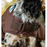 Honden deken Horseware Heritage Newmarket Bruin / marineblauw witney