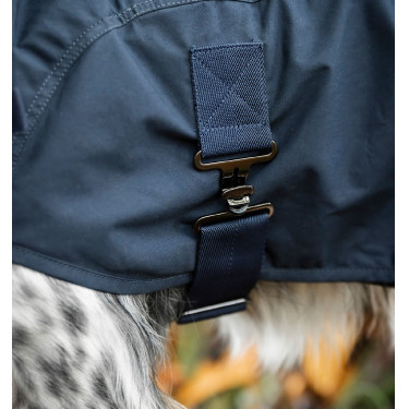 Honden deken Horseware Heritage Newmarket Marine / marine witney