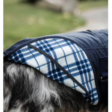 Honden deken Horseware Heritage Newmarket Marine / marine witney