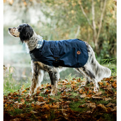 Honden deken Horseware Heritage Newmarket Marine / marine witney