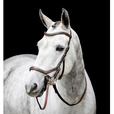 Bitloze hoofdstel Horseware Micklem Bruin