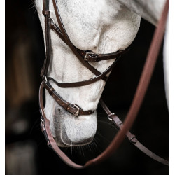 Bitloze hoofdstel Horseware Micklem Bruin