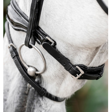 Hoofdstel Horseware Diamante Flash Zwart / zwart