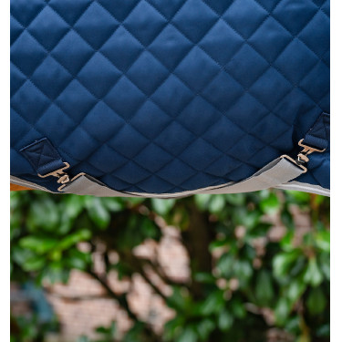 Paardendeken Horseware Amigo Plus Disc 200g Marine / titaangrijs / zilver Marineblauw