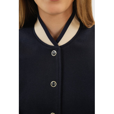 Bomber Harcour Beryl dames Marine Marineblauw