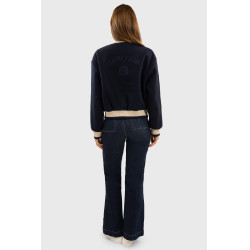 Bomber Harcour Beryl dames Marine Marineblauw