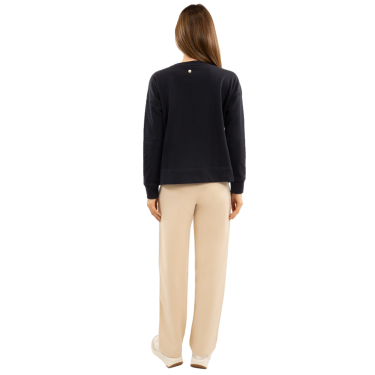 Sweat Harcour Batista dames Marine Marineblauw Sweat Harcour Batista dames Marine Marineblauw