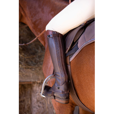 Mini-chaps Equithème Elite Havana Bruin Mini-chaps Equithème Elite Havana Bruin