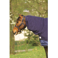 Fleece nekwarmer Marineblauw