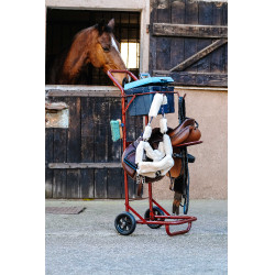 Verwijderbare zadelwagen Hippotonic Bordeaux