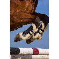 Norton XTR beenstukken synthetische schapenvacht Marineblauw