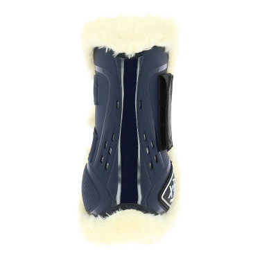 Norton XTR beenstukken synthetische schapenvacht Marineblauw