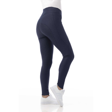 Softshellbroek Equithème Dolomyt met siliconen zitvlak Marineblauw